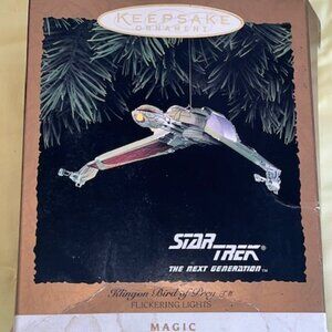 Star Trek Klingon Bird of Prey Ornament - New